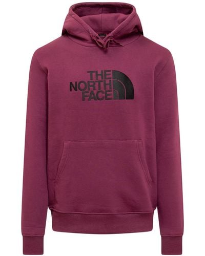 The North Face Hoodie With Logo - Purple