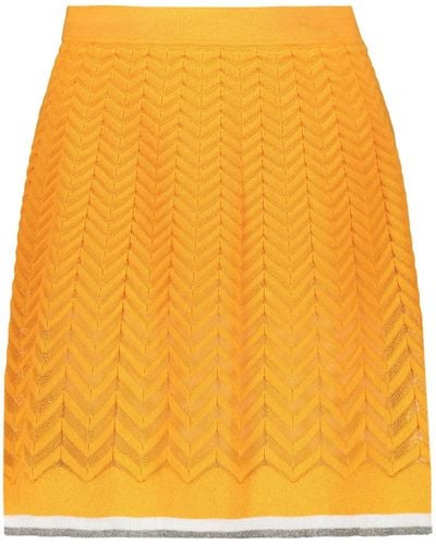 Missoni Knit Skirt - Yellow