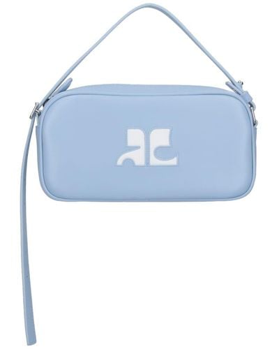 Courreges Reedition Baguette Shoulder Bag - Blue