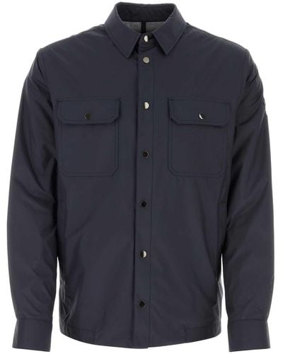 Moncler Navy Blue Polyester Piz Jacket