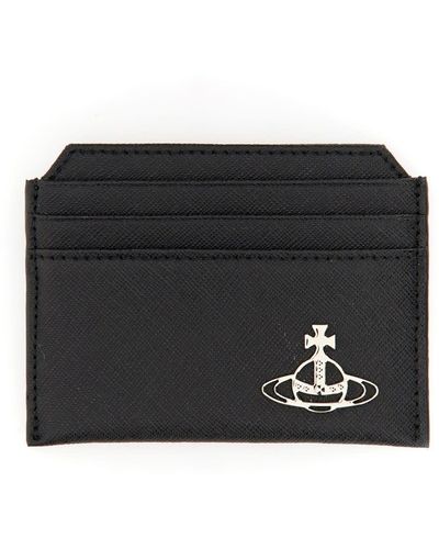 Vivienne Westwood Milan Card Holder - Black