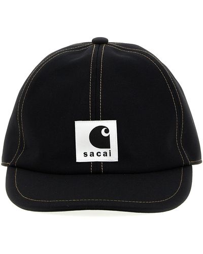 Sacai X Carhartt Wip Cap - Black