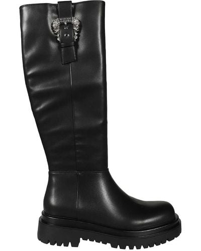 Versace Jeans Couture Knee-Boots - Black