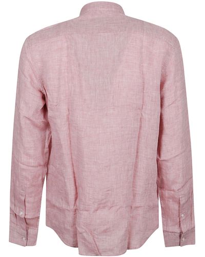 Michael Kors Long Sleeve Slim Shirt - Pink
