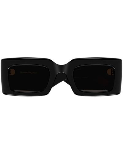Alexander McQueen Am0433S 001 Sunglasses - Black