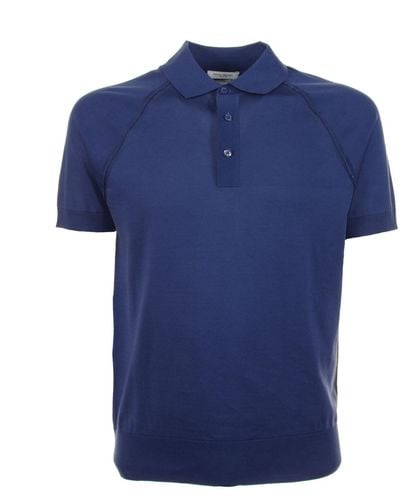 Paolo Pecora Cotton Polo Shirt - Blue