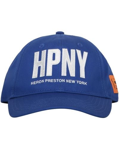 Heron Preston Logo Baseball Cap - Blue