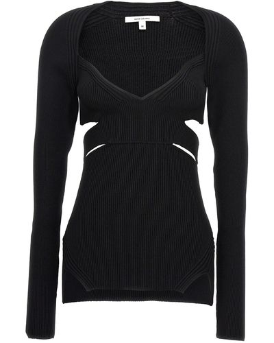 Nensi Dojaka Cut-out Sweater Sweater, Cardigans - Black