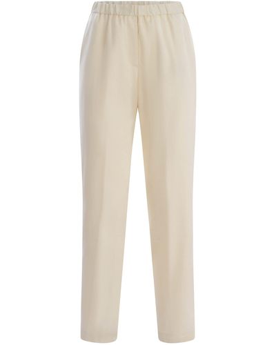 Forte Forte Trousers Forte Forte Made Of Viscose - Natural