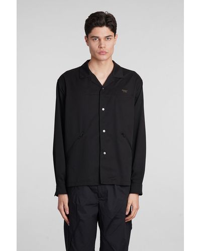 Undercover Shirt In Black Rayon