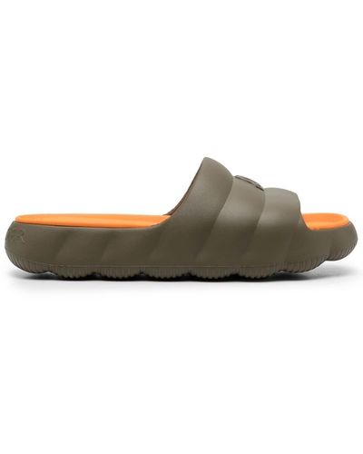 Moncler And Military Lilo Slides - Green