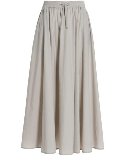 Herno Stretch Light Nylon Skirt - Grey