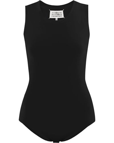 Maison Margiela Second Skin Sleeveless Bodysuit - Black