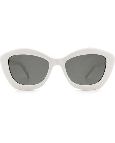 Saint Laurent Sl 68 Ivory Sunglasses - Grey