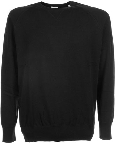 Aspesi Crew-Neck Sweater - Black