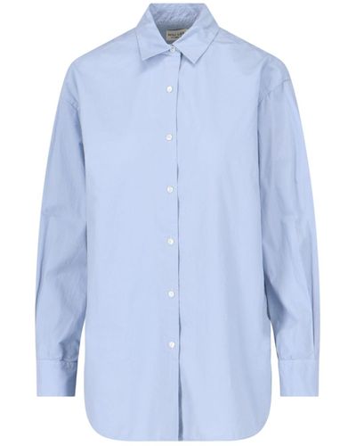 Nili Lotan 'yorke' Shirt - Blue