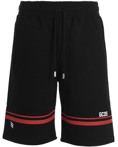 Gcds 'Low Logo Band’ Bermuda Shorts - Black