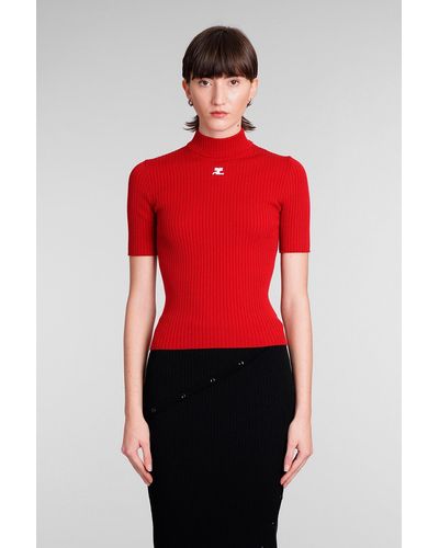 Courreges T-Shirt - Red