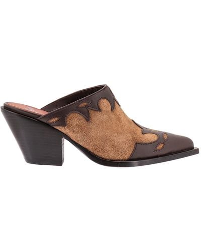 Sonora Boots Mule - Brown