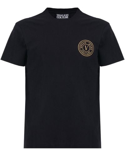 Versace Jeans Couture Logo-print T-shirt - Black