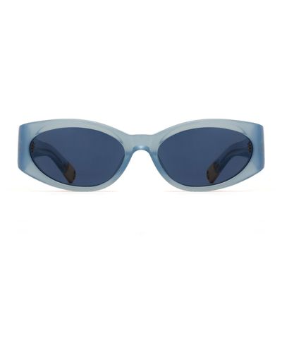 Jacquemus Jac4 Pearl Sunglasses - Blue