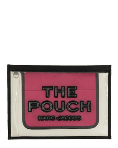 Marc Jacobs The Large Pouch Clutch Bag - Red