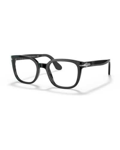 Persol Square Frame Glasses - Black