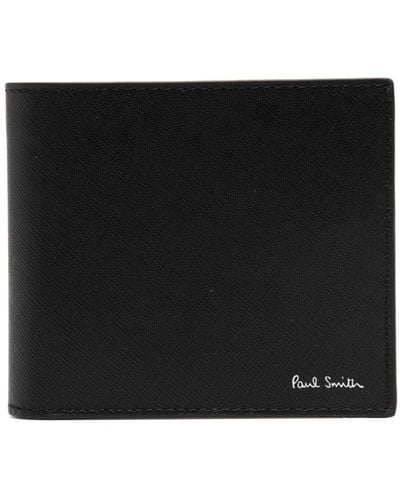 Paul Smith Wallet Billfold Coin - Black