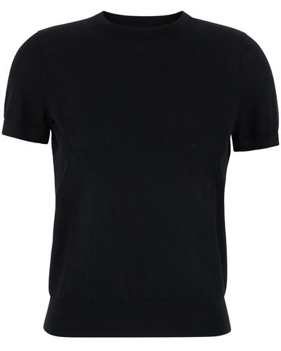 Theory Crewneck T-Shirt - Black