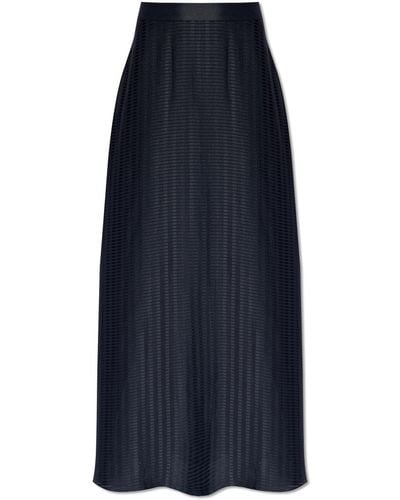 Emporio Armani Maxi Skirt - Blue