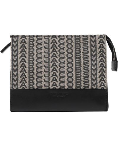 Marc Jacobs Beige Travel Pouch - Grey