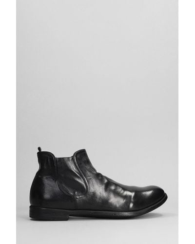 Officine Creative Arc -514 Ankle Boots - Black