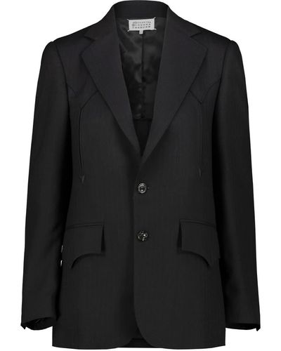 Maison Margiela Wool Jacket - Black