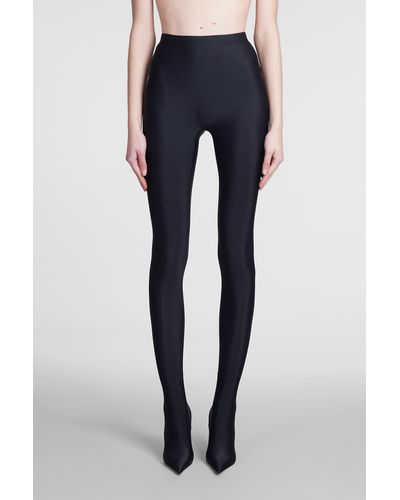 Balenciaga Leggings In Polyamide - Blue