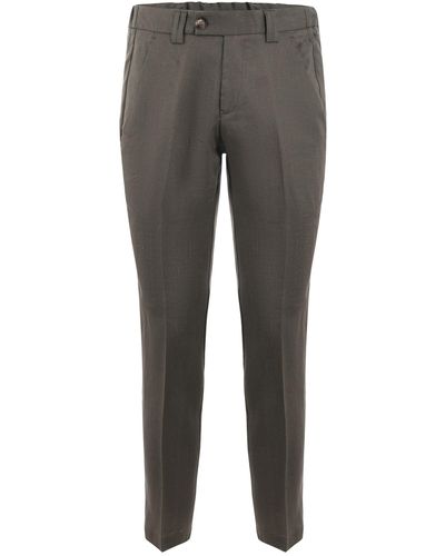 Emanuel Ungaro Ungaro Linen Trousers - Grey