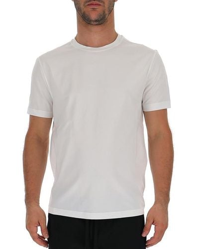 Prada Crewneck Fitted T-Shirt - White