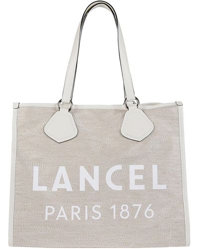 Lancel Summer Large Tote Bag - Natural