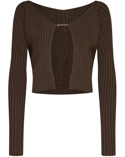Jacquemus Sweaters - Brown