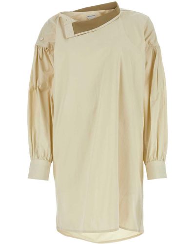 Bottega Veneta Cotton Blend Shirt Dress - White