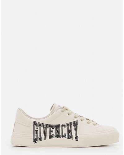 Givenchy Lace-up City Sport Trainers - White