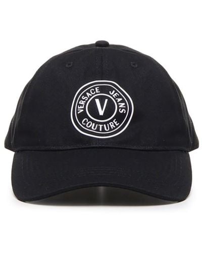 Versace Printed Baseball Cap - Black