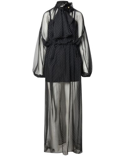 Dolce & Gabbana Silk Dress - Black