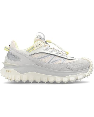 Moncler Trailgrip Lace-Up Trainers - White