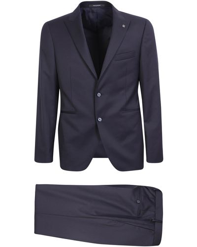 Tagliatore Suit With Vest Sallia - Blue