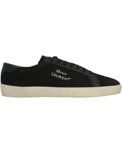Saint Laurent Court Classic Sneakers - Black