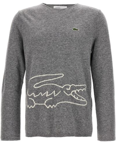 Comme des Garçons Comme Des Garcons Shirt X Lacoste Sweater Sweater - Gray