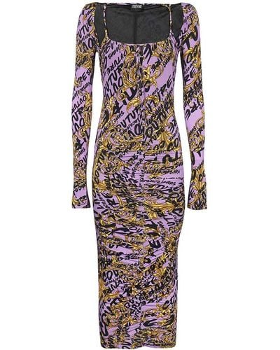 Versace Printed Dress - Multicolor