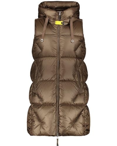Parajumpers Zuly Hooded Bodywarmer - Brown