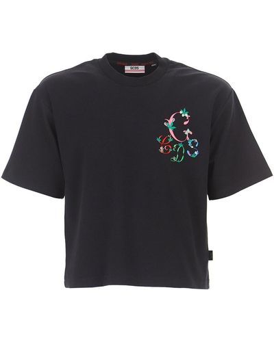Gcds Cotton T-shirt - Black