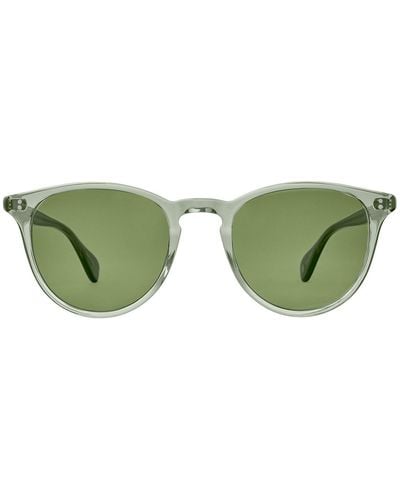Garrett Leight Manzanita Sun Juniper/ Sunglasses - Green